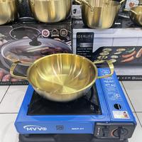 Gambar Ramen panci gold stainless 304 ramyeon sup shabu pan mini small - 24cm dari Sie sin hoo undefined 1 Tokopedia