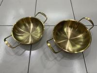 Gambar Ramen panci gold stainless 304 ramyeon sup shabu pan mini small - 24cm dari Sie sin hoo undefined 2 Tokopedia