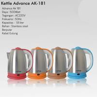 Gambar ADVANCE ELECTRIC KETTLE AK 181 ELEKTRIK TEKO LISTRIK - AK151 1.5liter dari WIJAYA ELEKTRONIK SEMARANG undefined 2 Tokopedia