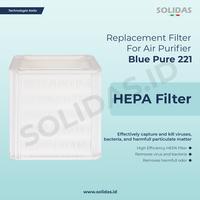 Gambar Replacement Filter Air Purifier Blue Pure 221 / HEPA Filter dari Solidas Indonesia undefined 1 Tokopedia