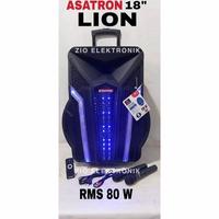 Gambar [GOJEK/GRAB] SPEAKER AKTIF BLUETOOTH ASATRON PORTABLE LION 18INCH dari Zio Elektronik undefined 2 Tokopedia