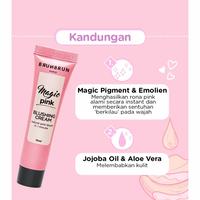 Gambar MAGIC PINK CREAM BRUNBRUN BLUSH ON KOREA WATERBASED PROMO SALE MURAH - peach dari TAS SHEENA MARVIN PROMO undefined 3 Tokopedia