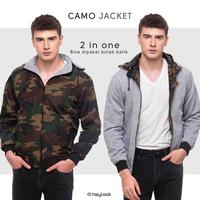 Gambar Jaket Pria Jaket Bomber Pria Parasut Pria Waterproof Jaket Parka Pria - CAMO AUSTIN, M dari UNGSIRA STORE undefined 3 Tokopedia