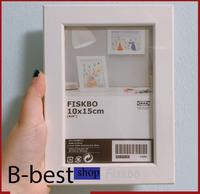 Gambar Bingkai foto minimalis 10x15 cm/ Frame photo ukuran BINGKAI POTO 4 R - Putih dari B-best tik undefined 4 Tokopedia