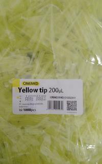 Gambar yellow tip tips kuning micropipette mikropipet 200 uL bag isi 1000 dari Konfokal undefined 1 Tokopedia