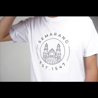 Gambar Kaos Lawang Sewu Semarang - Putih - L dari Sneagers undefined 1 Tokopedia