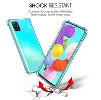 Gambar SAMSUNG GALAXY A51 A515 SOFT CRYSTAL CLEAR ORIGINAL SILICONE TPU COVER - Clear dari Original Shop Nillkin undefined 5 Tokopedia