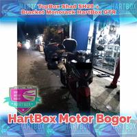 Gambar Paket Hemat Box Motor SHAD 29 Liter dan Bracket Motor Monorack GTR 150 dari hartbox undefined 2 Tokopedia