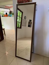 Gambar STANDING MIRROR 170cm - Putih, 170x50cm dari Bercermin bali undefined 3 Tokopedia