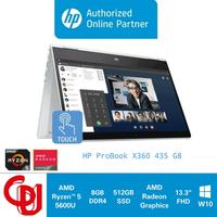Gambar HP ProBook x360 435 G8 Ryzen 5 5600U 8GB 512GB SSD 13.3" FHD Win 10 dari CPUCOM - HP Authorized undefined 1 Tokopedia