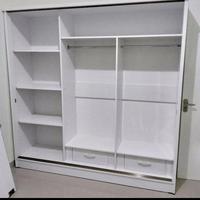 Gambar LEMARI BAJU SLIDING/SLEDING 3 PINTU PREMIUM,FREE ONGKIR JABODETABEK dari Arsyila Furniture custome undefined 4 Tokopedia