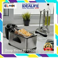 Gambar Idealife Deep Fryer Stainless Penggorengan Listrik 4L 4 Liter IL 200DF dari Elmart Depo.Elektronik undefined 1 Tokopedia