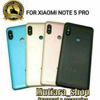 Gambar BACKDOOR BACK COVER XIAOMI REDMI NOTE 5 - NOTE 5 PRO ORIGINAL - black dari Mutiara shop73 undefined 1 Tokopedia