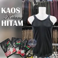 Gambar Kaos Kutang kaos Dalam Kaos Singlet Pria Dewasa Warna HITAM ukuran M L - L dari Adifa Khaira store undefined 1 Tokopedia