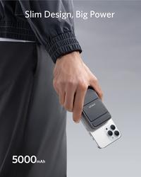 Gambar Powerbank Anker PowerCore Magnetic 5K with Bracket - A1611 dari Anker Official Bangka Belitung undefined 3 Tokopedia