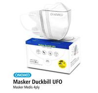 Gambar Masker Medis Duckbill UFO 4ply OneMed model Duckbill Sensi Softies dari DIGIMEDIAKU undefined 4 Tokopedia