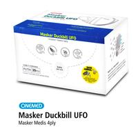 Gambar Masker Medis Duckbill UFO 4ply OneMed model Duckbill Sensi Softies dari DIGIMEDIAKU undefined 5 Tokopedia