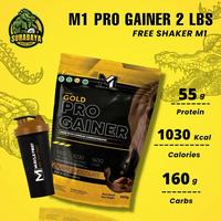 Gambar MUSCLE FIRST M1 PRO GAINER 2 LBS BPOM & HALAL SUSU FITNES PROTEIN MASS - HONEYDEW MELON dari Healthy Point_NEW undefined 2 Tokopedia