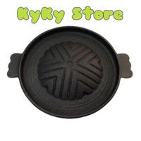 Gambar Mini BBQ Round Grill - Panggangan Racha - Korean Mujigae Cast Iron - 16cm dari KYKY Kitchenware undefined 5 Tokopedia