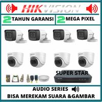 Gambar PAKET CCTV HIKVISION 2MP 8 CHANNEL 8 KAMERA AUDIO BISA MEREKAM SUARA - TANPA AUDIO, TANPA HARDIS dari super star 2 undefined 1 Tokopedia