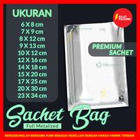 Gambar PLASTIK SACHET SASET ALUMUNIUM FOIL KEMASAN KOPI / SNACK DELKO 14x18 dari kilat packing undefined 4 Tokopedia
