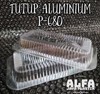 Gambar Tutup Aluminium P-680 / LID 680 dari Alfa Jaya Plastik undefined 1 Tokopedia