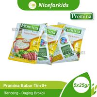Gambar Promina Bubur Tim Bayi 8+ Renceng 5x25gr / Bubur Bayi Instan - Daging Brokoli dari Niceforkids undefined 1 Tokopedia