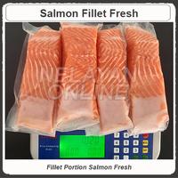 Gambar Salmon Fillet Fresh / Salmon Segar Fillet / Fillet Ikan Salmon - 300 gram dari Nelayan Online undefined 3 Tokopedia