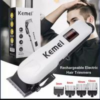 Gambar KEMEI KM-809A Electric Rechargeable Hair Trimmer with LCD Screen dari mahsunikastore undefined 1 Tokopedia