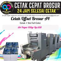 Gambar TERMURAH Cetak Cepat Brosur A4 art paper 1 sisi dari Asyathiri Printing undefined 2 Tokopedia