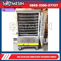 Gambar Mesin Memasak Penghangat Nasi RSC-GZF8 Gas Cooker Rice Steaming FOMAC dari Satmesin-Pusat Mesin undefined 1 Tokopedia