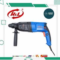 Gambar Mesin Bor Bobok Beton Rotary Hammer H&L HL 2-26 DRE Set Mata Bobok dari SUMBER TEKNIK PEKANBARU undefined 2 Tokopedia