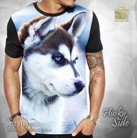 Gambar Kaos HUSKY DOG | Kaos ANJING HUSKY | Kaos 3D Siberian Husky - HUSKY SIDE, M dari kaos3dbagus undefined 1 Tokopedia
