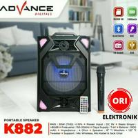 Gambar Speaker Karaoke Portable Advance K882 Speaker Meeting Ngamen dari Alaska_Elektronik undefined 1 Tokopedia