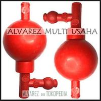 Gambar Pipet Filler - Bulb Karet Bola Hisap - Rubber Pipette Filler dari bilalr undefined 2 Tokopedia