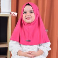 Gambar Jilbab Bayi, Kerudung Bayi, Hijab Bayi Model Instan Polos - White, L 3 sd 5 Thn dari Mybabyhijab undefined 1 Tokopedia