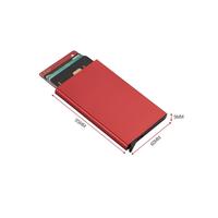 Gambar Mini Card Wallet RFID Protection Dompet Pria Keren - Hitam dari simplipro undefined 2 Tokopedia