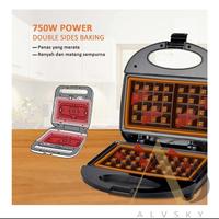 Gambar WAFFLE MAKER / CETAKAN WAFFLE / ALAT PEMBUAT WAFFLE / CROFFLE MAKER dari Dolka Shop undefined 4 Tokopedia