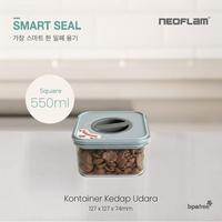 Gambar Neoflam Smart Seal Kotak Makan Kedap Udara Square 550ml - Green dari Homeland Store undefined 1 Tokopedia