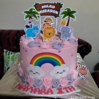 Gambar cake ulang tahun anak tema safari uk 18cm dari kue ultah omar brownies undefined 1 Tokopedia