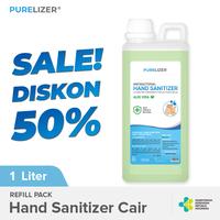 Gambar [WHOLE SALE] Handsanitizer 1 Liter Cair [Izin KEMENKES] PURELIZER 1 L dari Purelizer undefined 2 Tokopedia