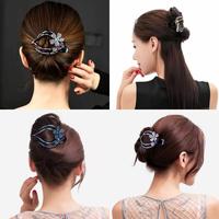 Gambar Jepit Rambut Korea Cepol Rambut Pesta Crystal Sanggul Manik Kuncup - CokMar dari Pomma undefined 2 Tokopedia