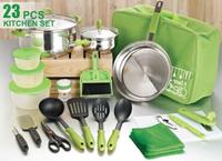 Gambar Panci Oxone OX-992 23Pcs Travel Cookware Set - Biru dari Home Electro undefined 2 Tokopedia