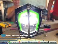 Gambar rreplika headlamp ktm duke 360 blak/gray lamp green dari pagi racing sport undefined 4 Tokopedia
