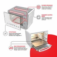 Gambar Maspion MOT 1801 S Oven Toaster 18 L Tungku Pemanggang 18 liter dari ABC Electronic Shop undefined 3 Tokopedia