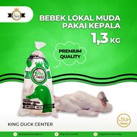 Gambar DAGING BEBEK LOKAL MUDA 1,3 KG UTUH PAKAI KEPALA KAKI dari KING DUCK CENTER undefined 2 Tokopedia