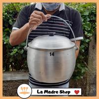 Gambar KASTROL PANCI NASI LIWET No. 14 Alumunium Cor Tebal  Uk. 6 Liter dari La Madre Shop undefined 1 Tokopedia