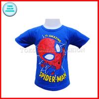 Gambar BAJU / KAOS ANAK MOTIF KARAKTER SPIDERMAN katun TC - XL dari Toko Salim Fashion undefined 2 Tokopedia