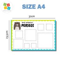 Gambar Belajar Menulis Pola Garis Tracing Wipe and Clean SIZE A4 - TIPE 1 dari Poster Edukasi Anak undefined 4 Tokopedia