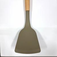 Gambar Sutil Silikon Sodet Silicone 32cm Gagang Kayu Pegangan Kayu - Tertutup dari Mulia Budi undefined 5 Tokopedia